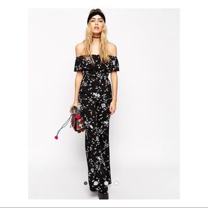ASOS floral jumpsuit